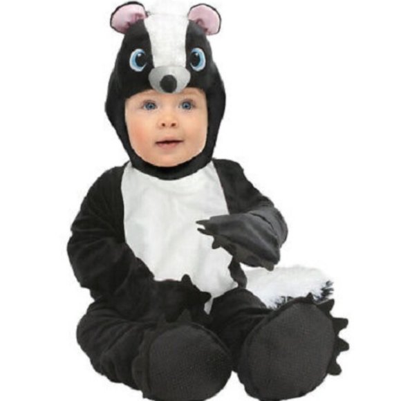 Way To Celebrate Costumes Baby Boys Girls Skunk Costume Size 6 62